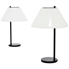 Scandinavian Modern Pair of Table Lamps by Per Iversen for Louis Poulsen, 1960s