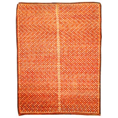Orange Vintage Moroccan Rug