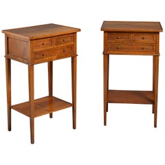 Pair of Bedside Tables in the Directoire Manner