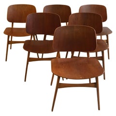 Borge Mogensen Dining Chairs Soborg Danish Modern