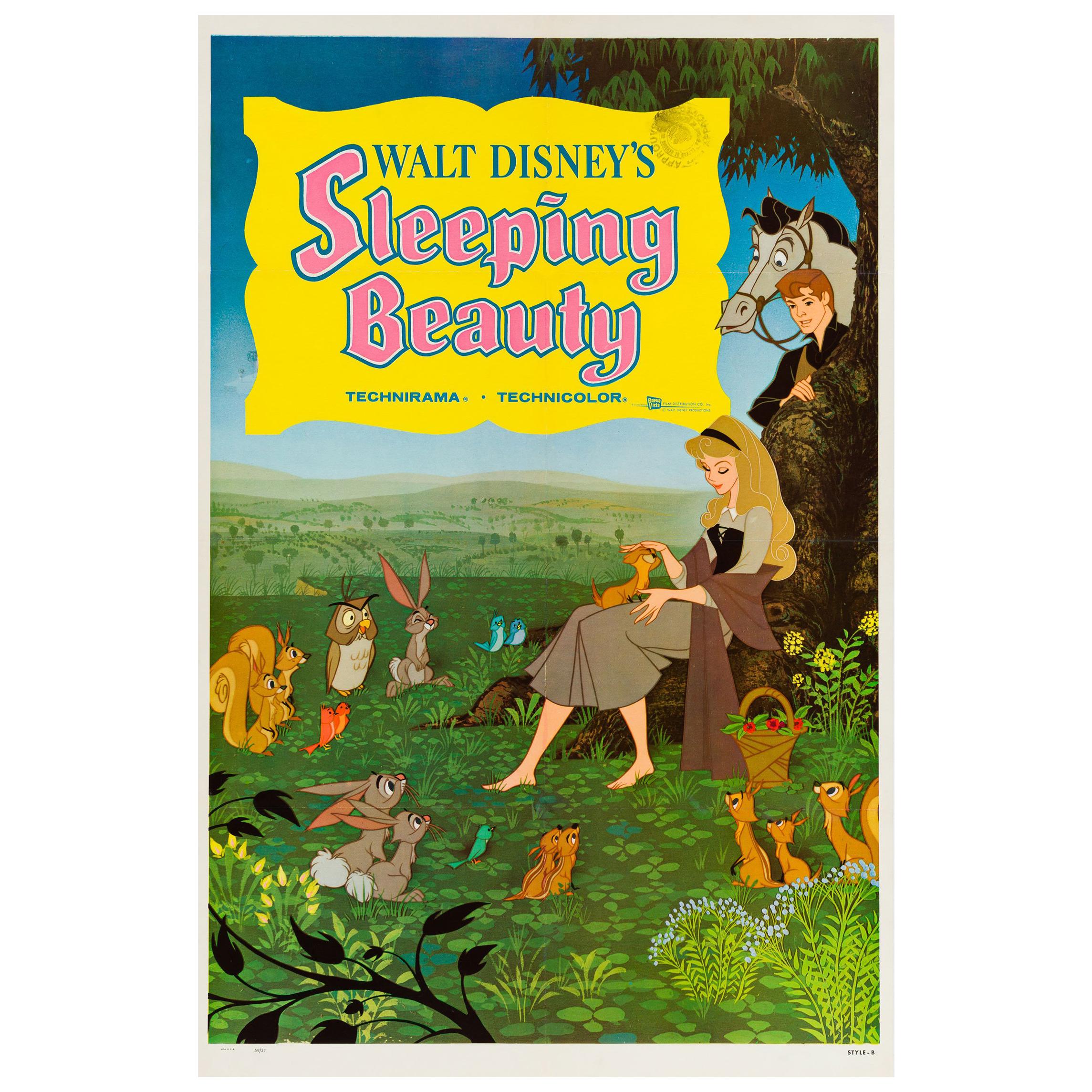 Sleeping Beauty Original American Film Poster, 1959