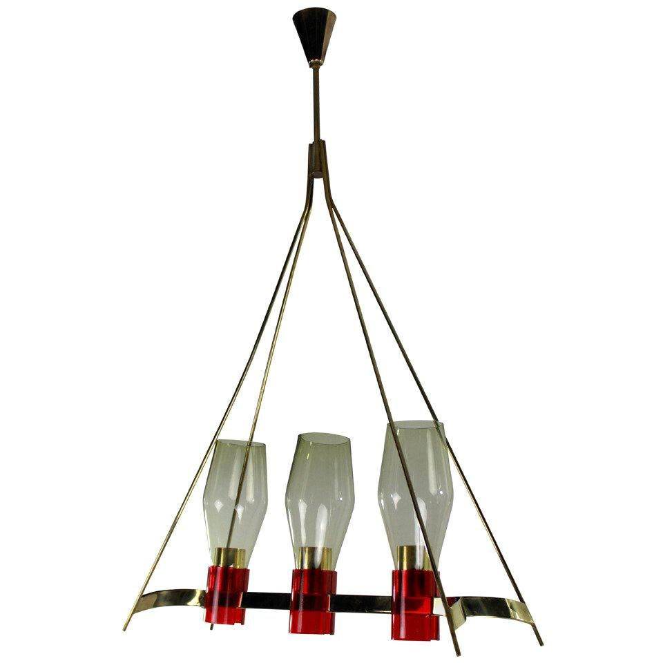 Midcentury Italian Pendant Light