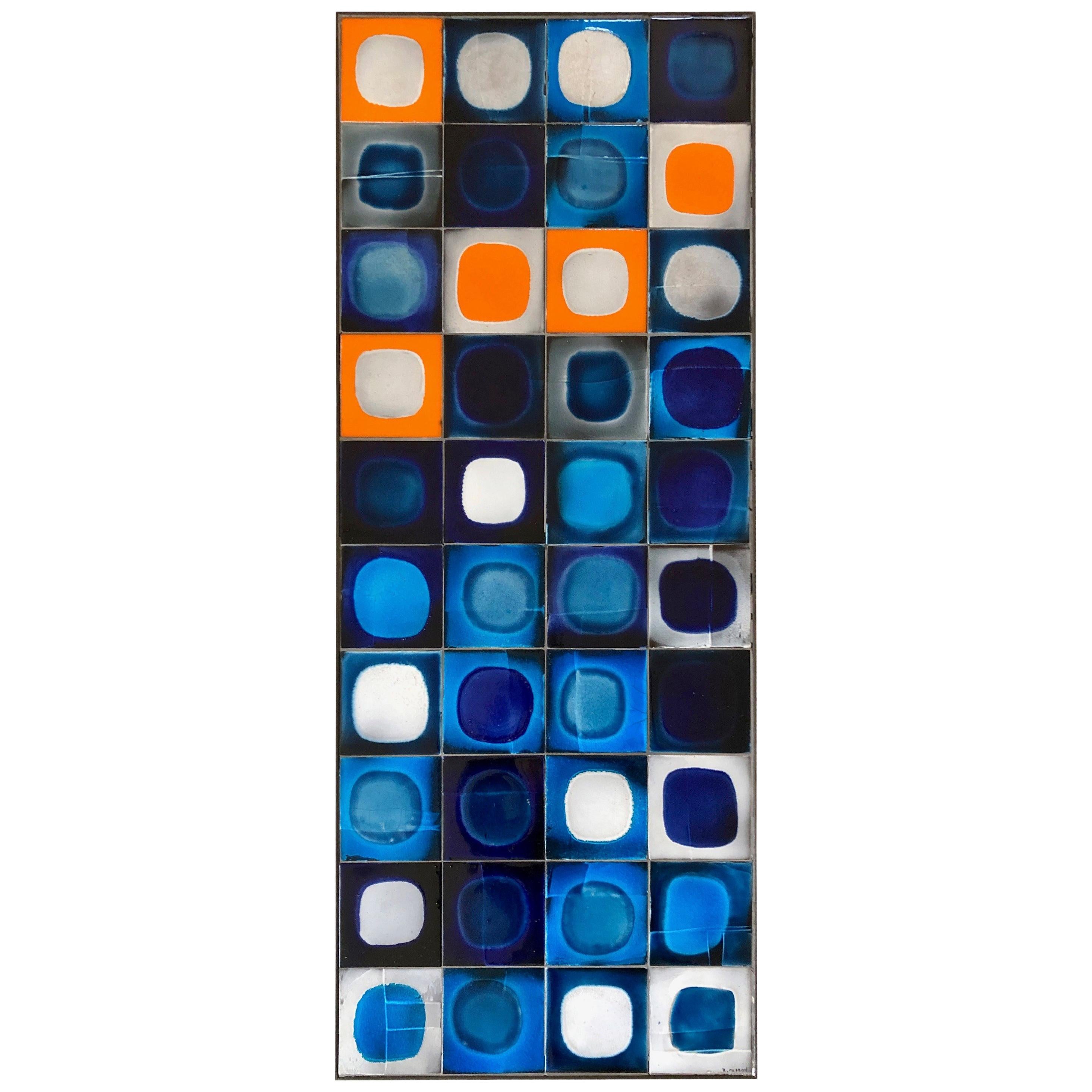 Roger Capron, Ceramic Tile Coffee Table, Vallauris France
