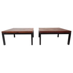 Paar Couchtische aus Palisanderholz aus der Mitte des Jahrhunderts von Milo Baughman für Thayer Coggin