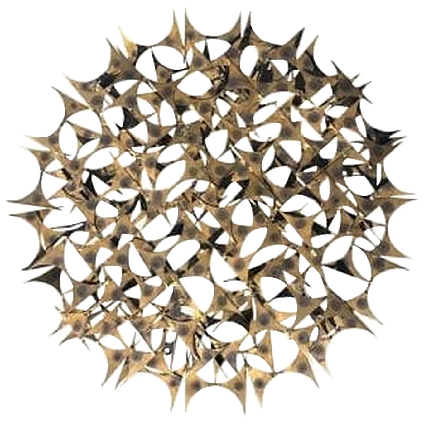 Terracotta Wall Sculpture by Ron Hitchens at 1stdibs