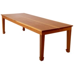 Walnut Two Plank Chinese Dining Table 
