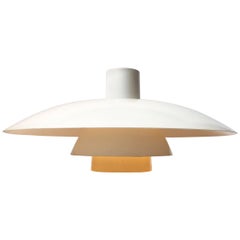 Vintage White PH4/3 Pendant by Poul Henningsen for Louis Poulsen, Denmark, 1960s