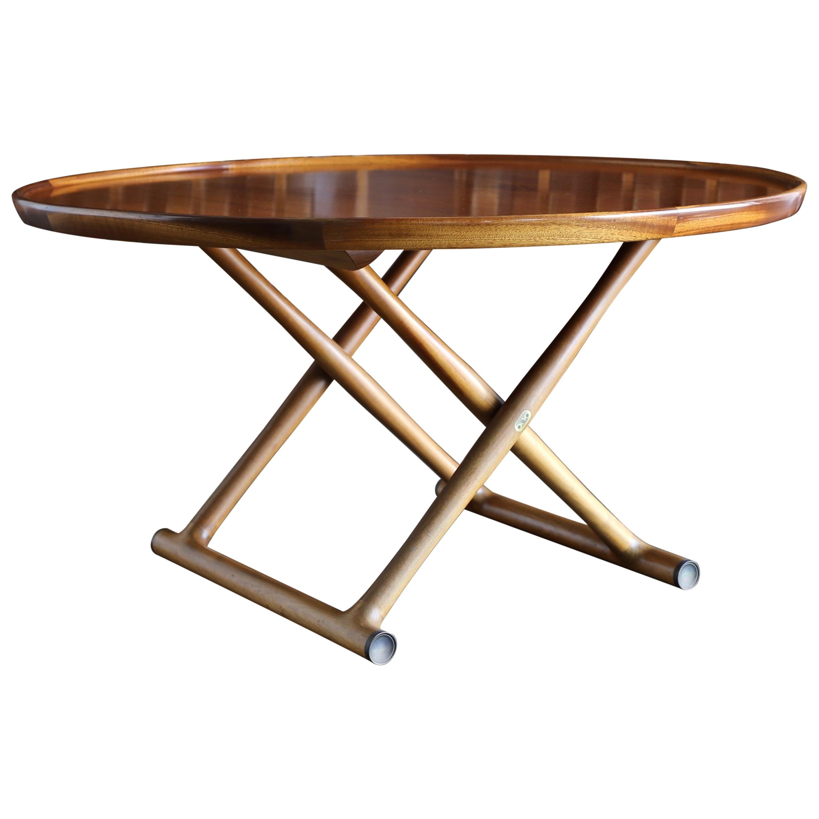 Large Egyptian Table by Mogens Lassen for A.J. Iversen, circa 1955
