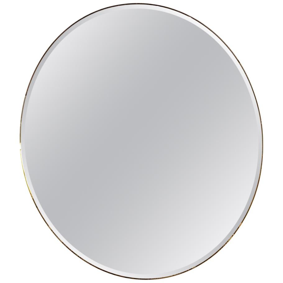 1930s Art Deco Beveled Mirror For Sale