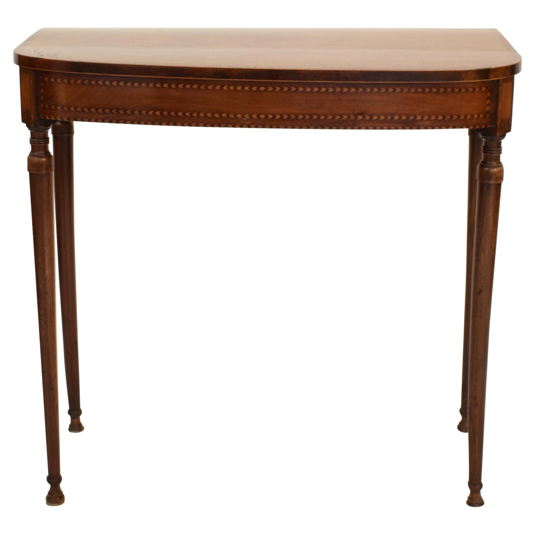 English George III Mahogany Console Table, circa 1780