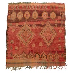 Vintage Moroccan Boujaad Berber Rug