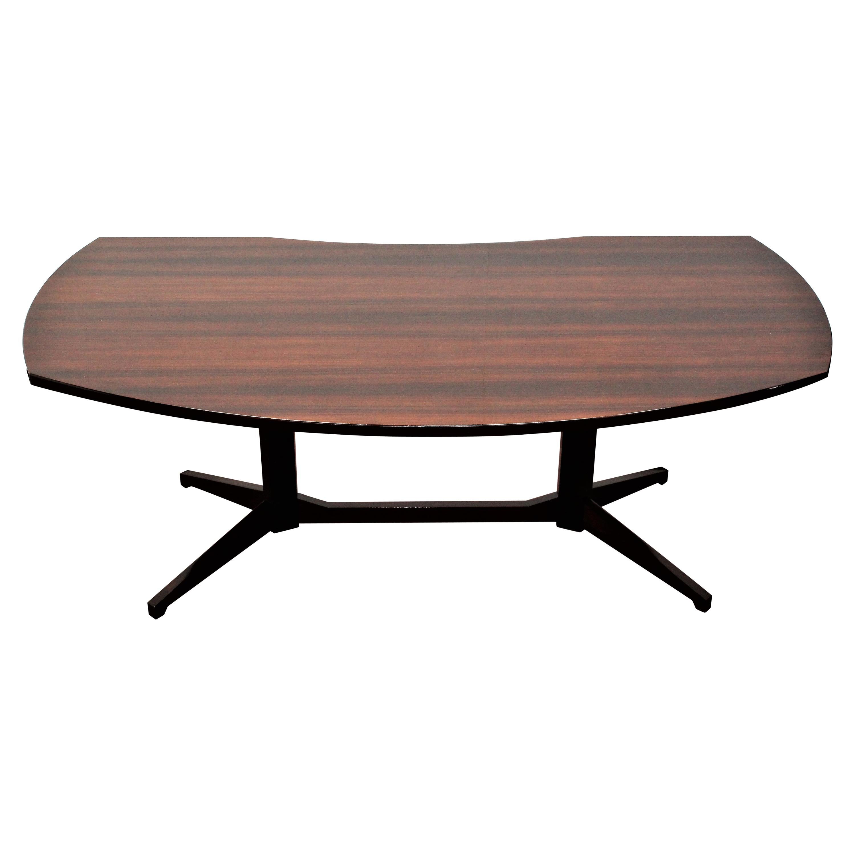 Franco Albini 1950 Century Modern Wood Desk Table