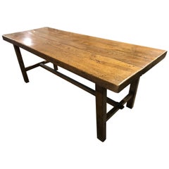 Elm 19th Century Normandy Three Plank Top