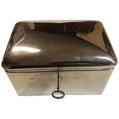 Antique Sterling Silver Sugar Box