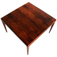 Magnificent Rosewood Coffee Table by Johannes Andersen for CFC Silkeborg, 1950s