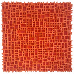 Contemporary Art, Minimal and Zero Art, Acrylic Fiber Weave Sculpture