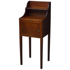 Georgian Mahogany Bedside Cabinet