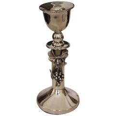 Early 20th Century Silver Candleholder