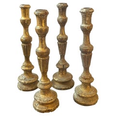 Four Giltwood Sicilian Torchères, circa 1830