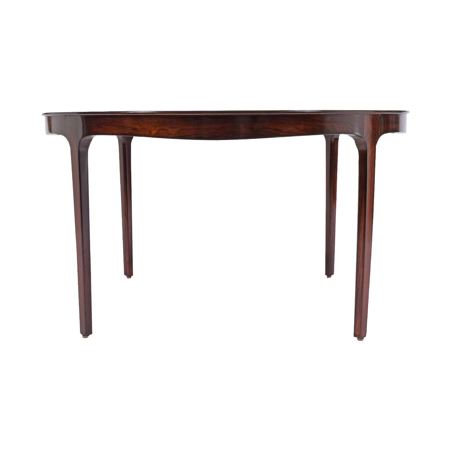 Ole Wanscher Rosewood Round Coffee or Occasional Table