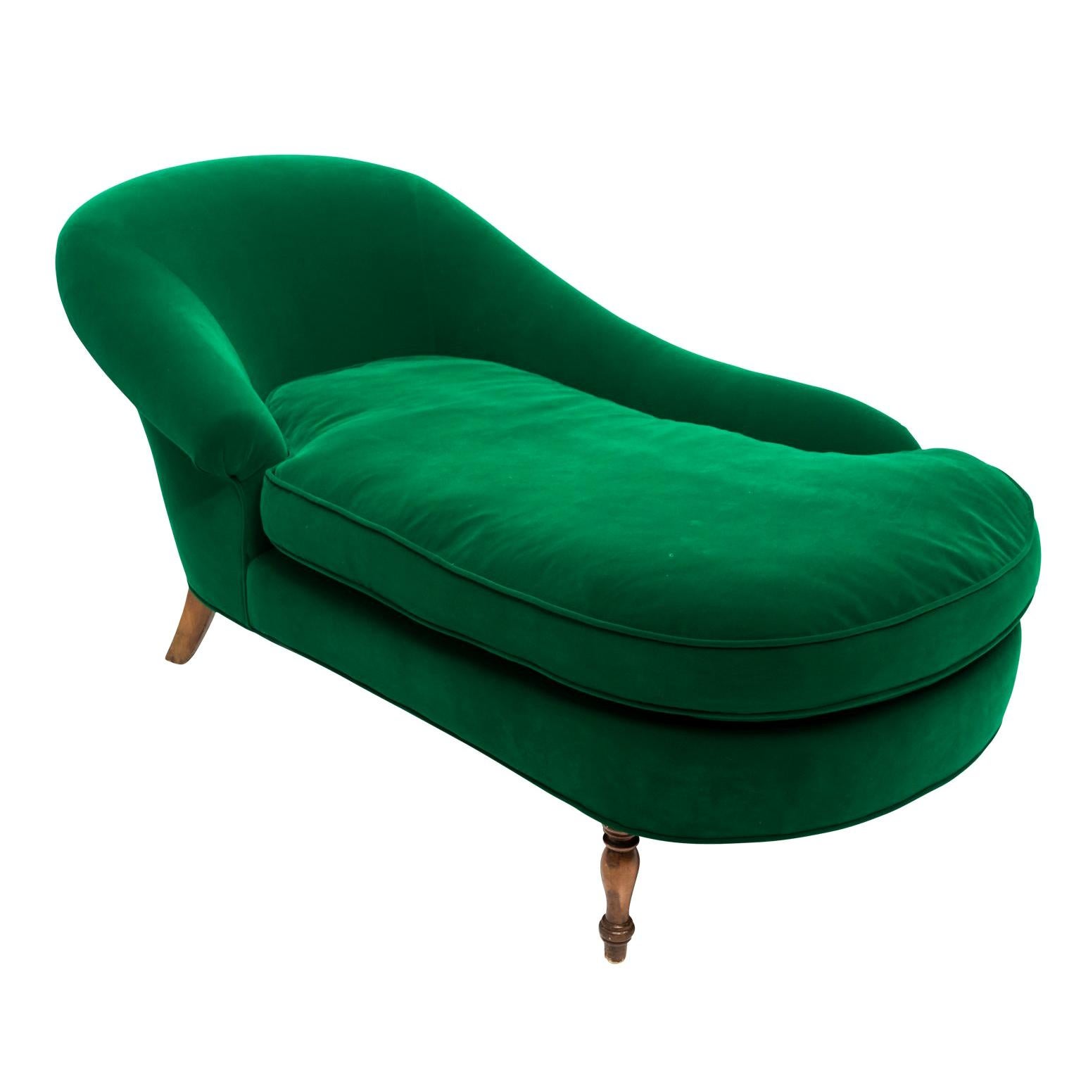 Emerald Upholstered Chaise Lounge Chair
