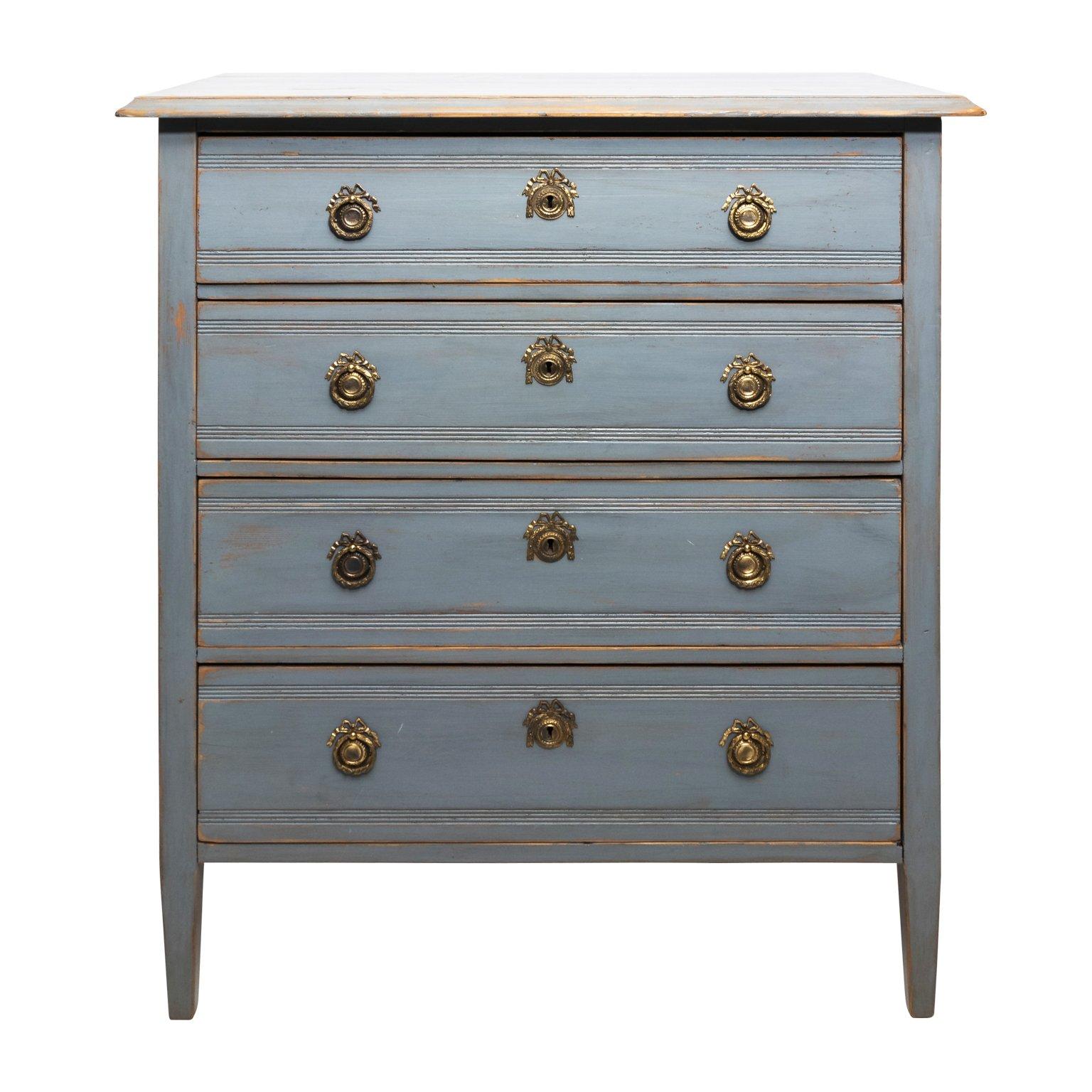 Swedish Painted Chest of Drawers