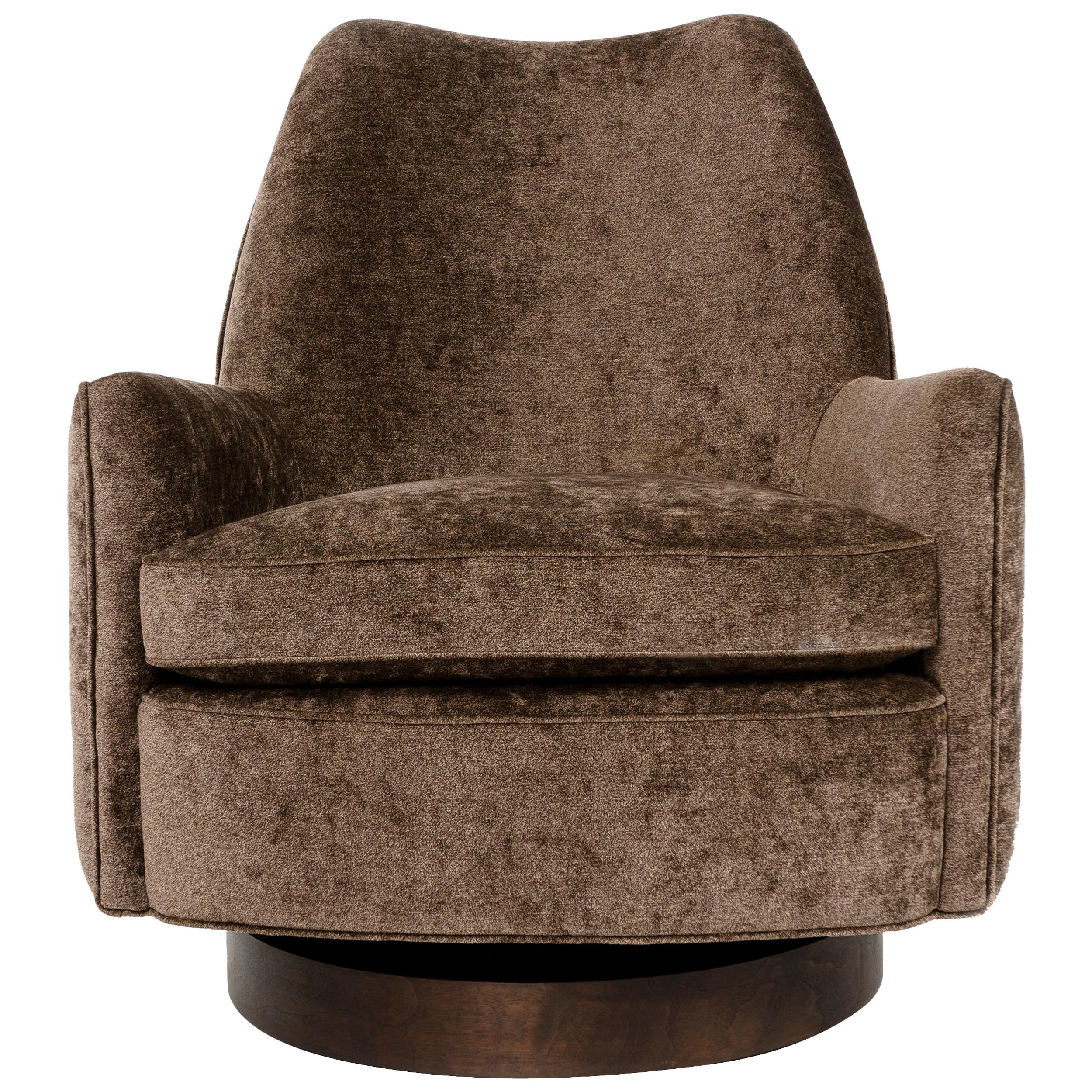 Swivel Lounge Chair by Milo Baughman for Thayer-Coggins