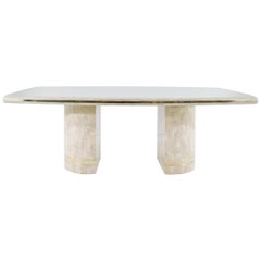 Maitland Smith Tesellated Marble Dining Table