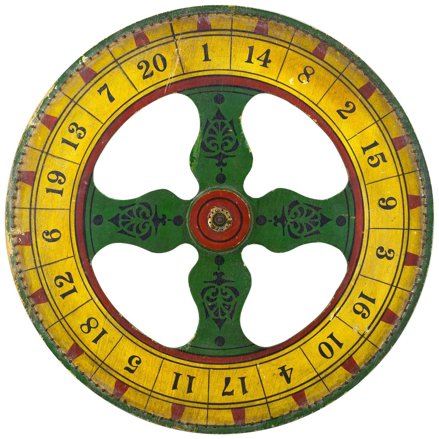 Game of Chance Spinning Wheel at 1stDibs | spinning wheel game of ...