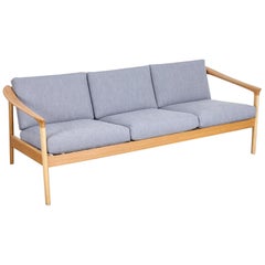 Folke Ohlsson 'Colorado' Solid Oak Sofa for Bodafors, Sweden