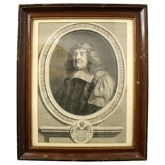 Antique Gérard Edelinck - Portrait