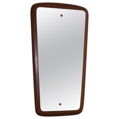 Scandinavian Teak Mirror, 1960s