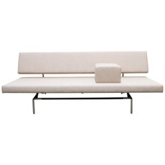 Holländisches Design Sofa / Liege BR02 von Martin Visser für Spectrum 1960s Grau Chrom