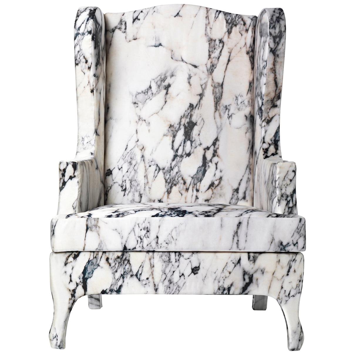 Louis XV Goes To Sparta Armchair by Maurizio Galante and Tal Lancman