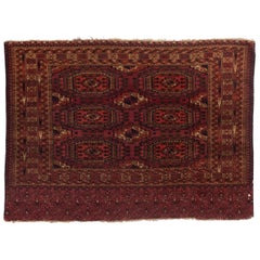 Tapis turkoman ancien, vers 1880