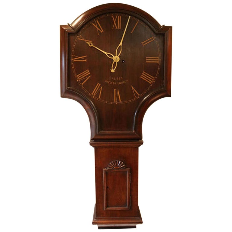 Mahogany Tavern Wall Clock For Sale at 1stDibs