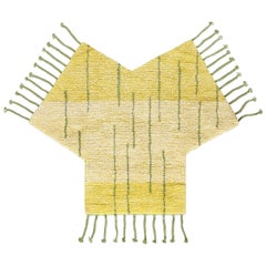 Schumacher XY Daffodil Area Rug in Hand Knotted Wool by Patterson Flynn Martin
