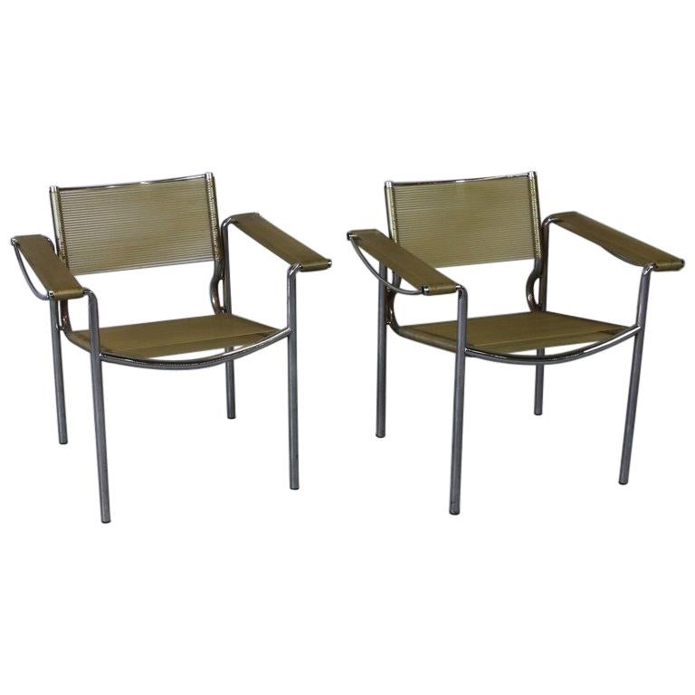 Pair of Armchairs by Giandomenico Belotti