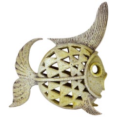 Decorative Ceramic Fish, circa 1959, Italy