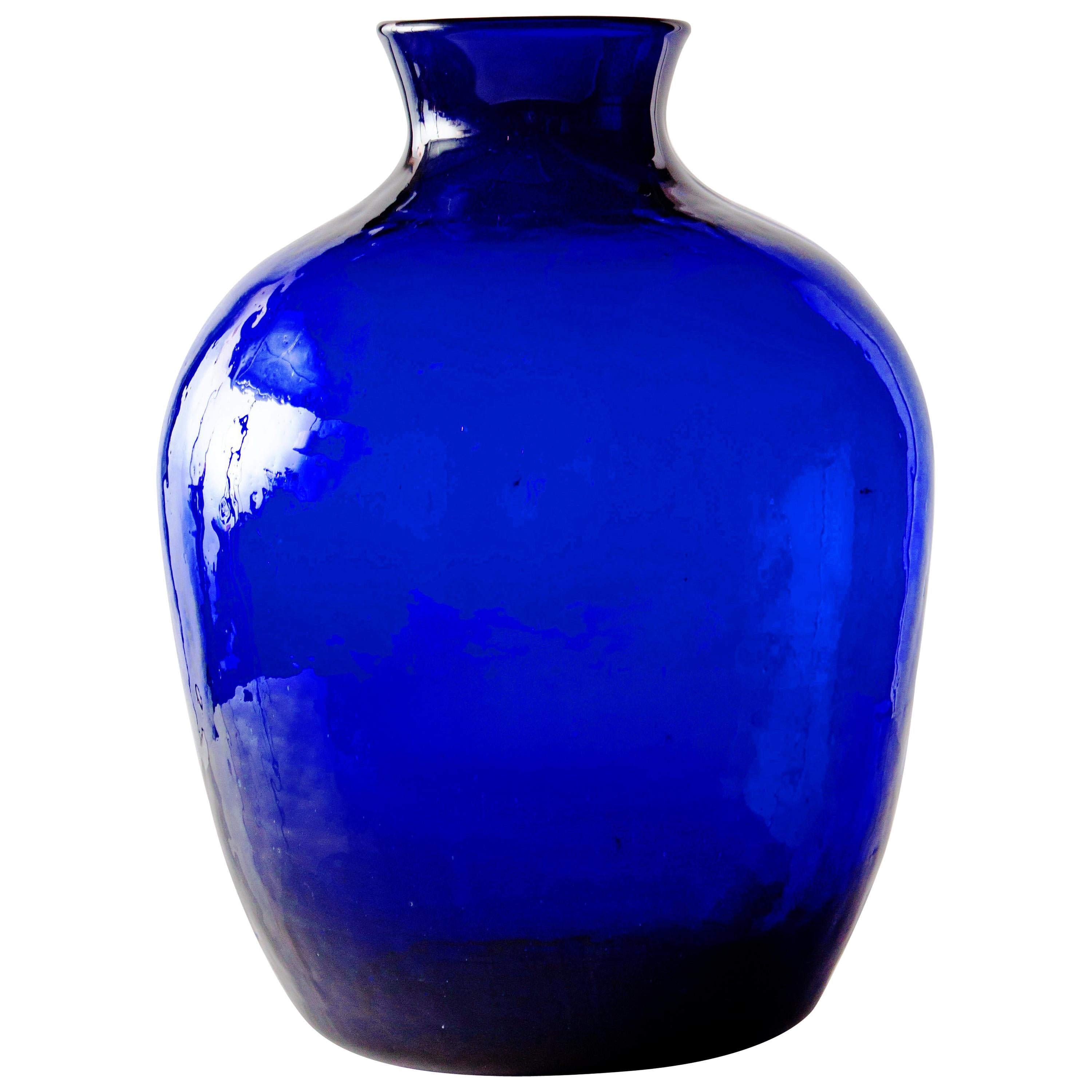 Cobalt Glass Vase