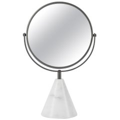 Salvatori Fontane Bianche Table Mirror by Elisa Ossino