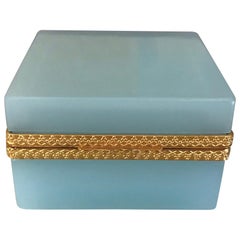 French Opaline Box