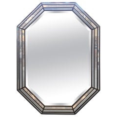 Vintage Octagon Gilt Mirror