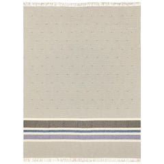 Schumacher Modesto Area Rug in Handwoven Cotton & Wool, Patterson Flynn Martin