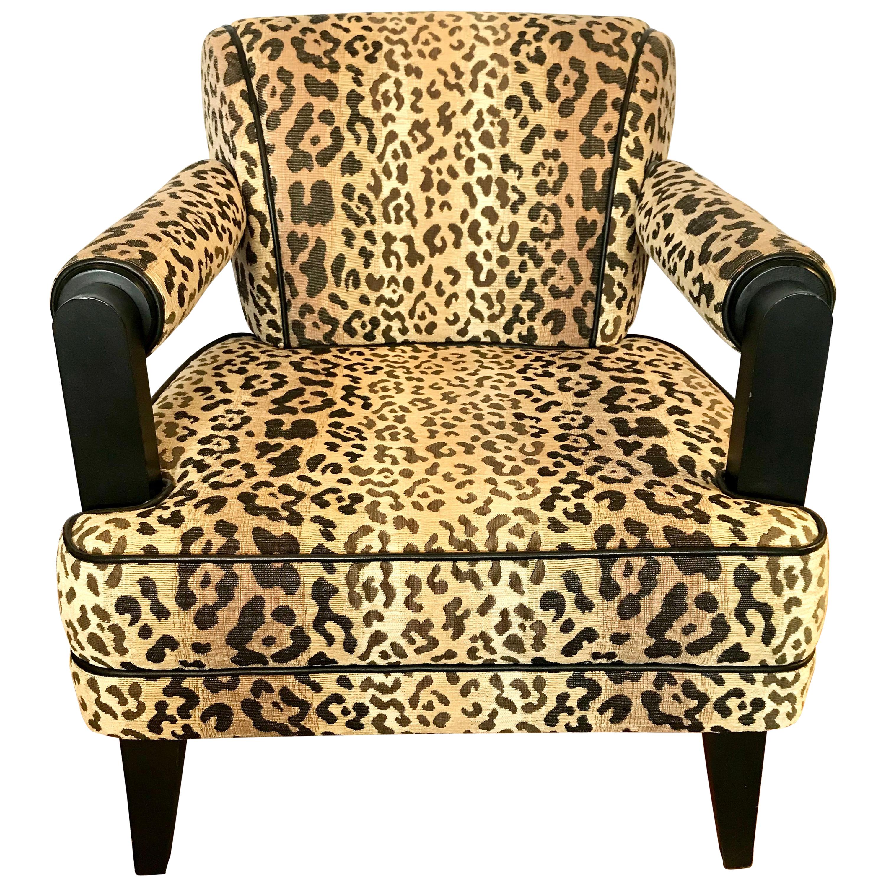 Larry Laslo for Directional Leopard Lounge Chair