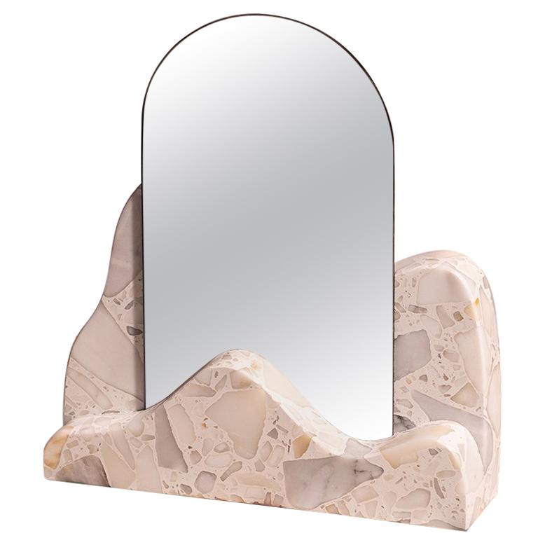 Marble Countertop Mirror, Dune For Sale