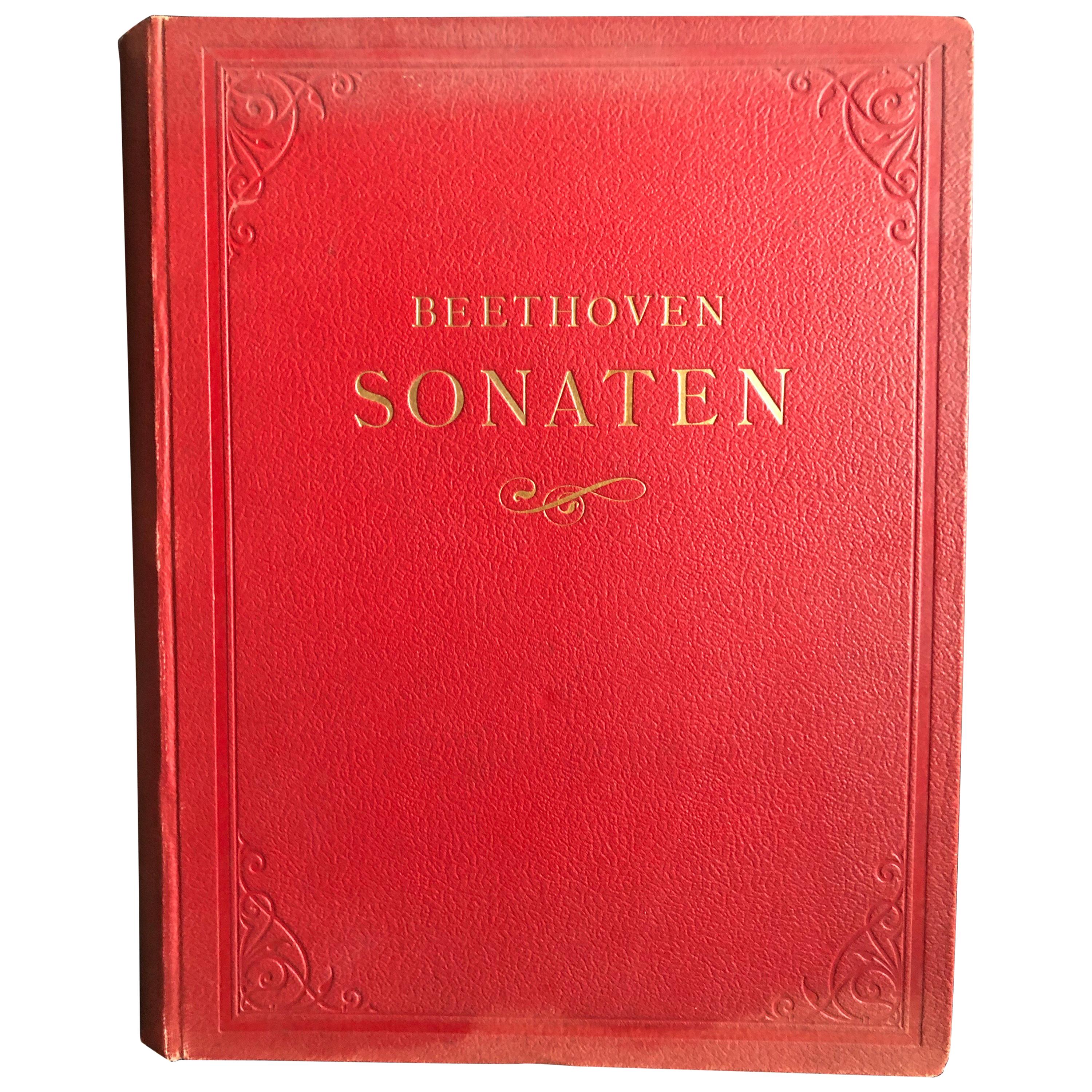 L.Van Beethoven Sonaten Pianoforte Solo Louis Koehler Leipzig, C.F.Peters