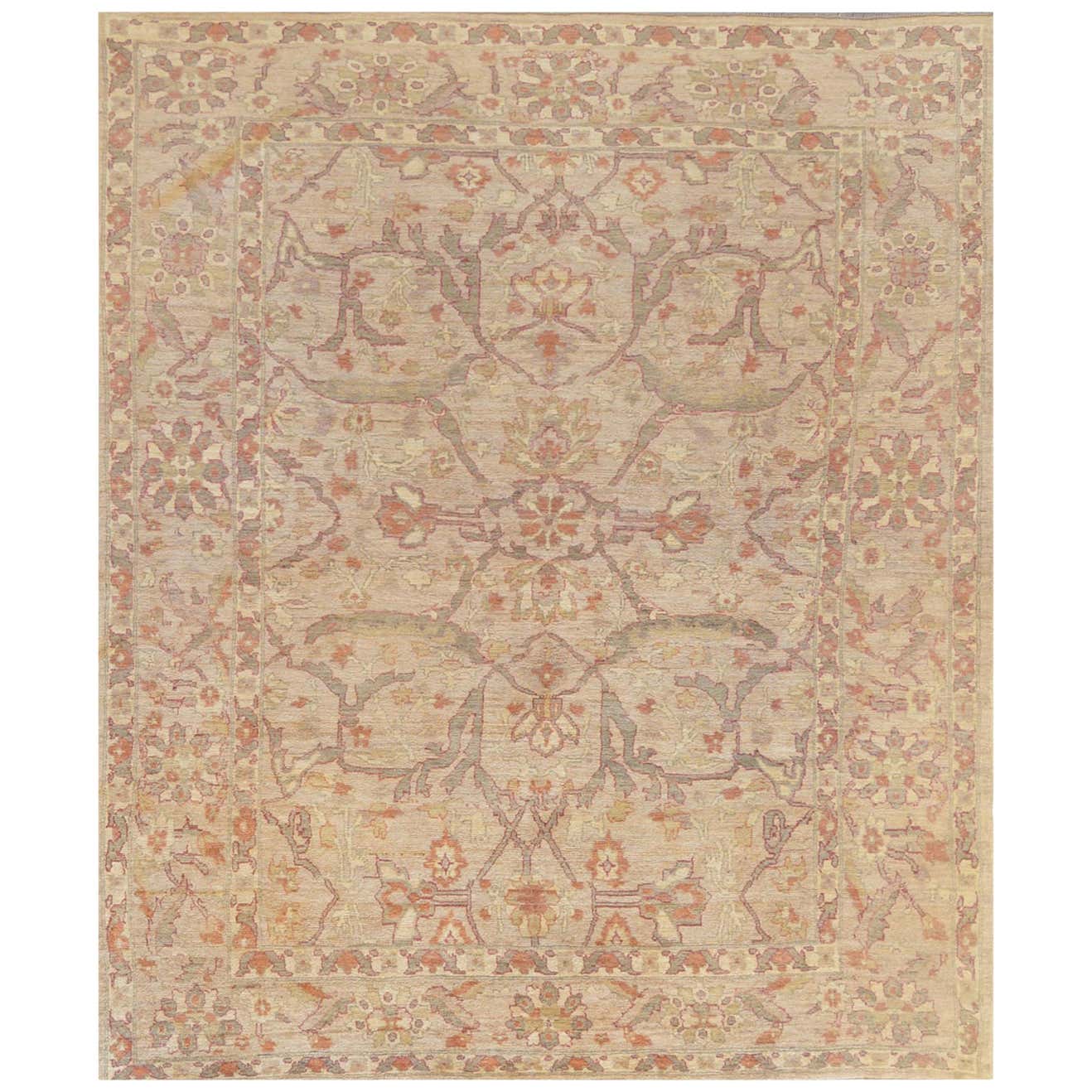 Mansour Fine Quality Handwoven Agra Rug For Sale at 1stDibs | mansour ...