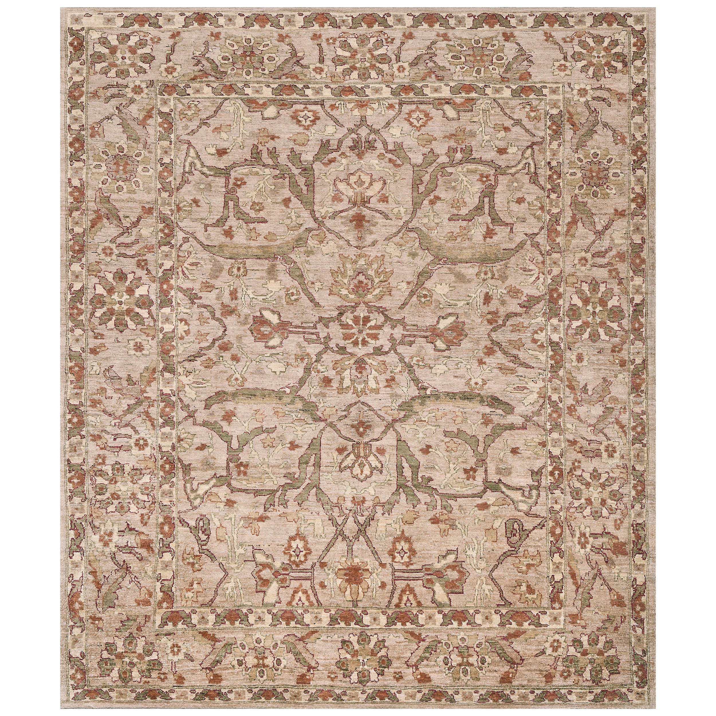Mansour Fine Quality Handwoven Agra Rug