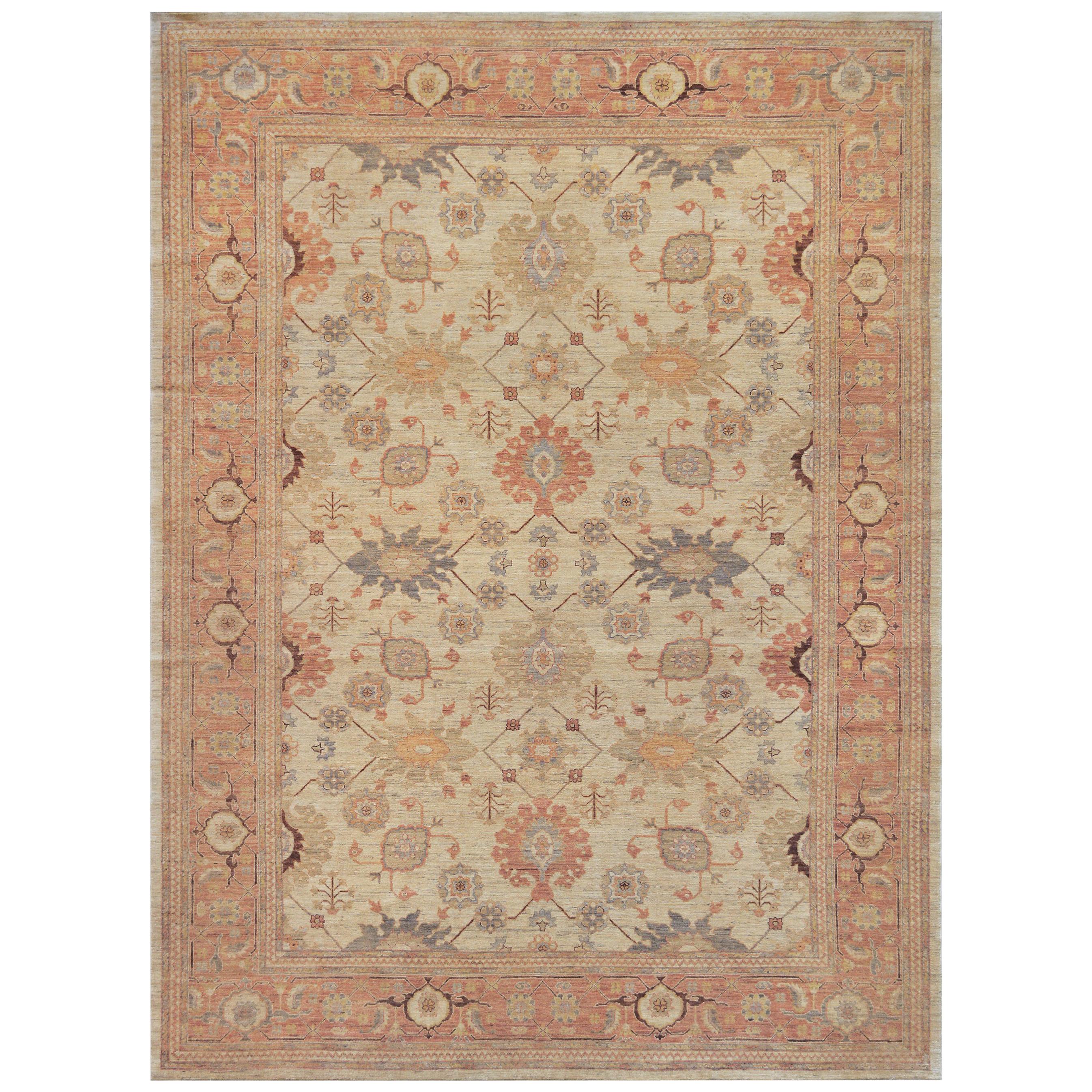 Mansour Quality Persian Handwoven Agra Rug
